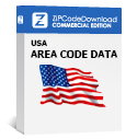 Picture of Area Code Database NPA NXX, Commercial Edition