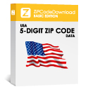 Picture of USA - 5-digit ZIP Code Database, Basic Edition