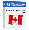 Picture of Canada - 6-digit Postal Code Data, Basic Edition