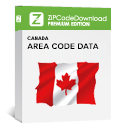 Picture of Canadian Area Code Database NPA NXX, Premium Edition